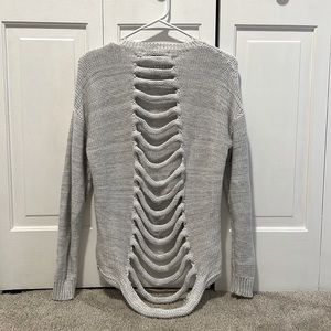 Light gray sweater, size S